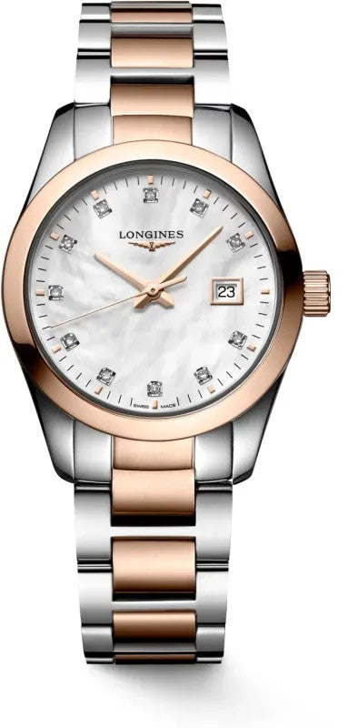 Rel p Sra c/ p aço/ouro Longines L22575897
