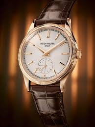 Relógio pulso em ouro Patek Philippe Calatrava refª 6119R