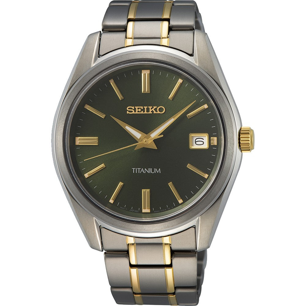 Rel p H c/ p titânio Seiko SUR377P1