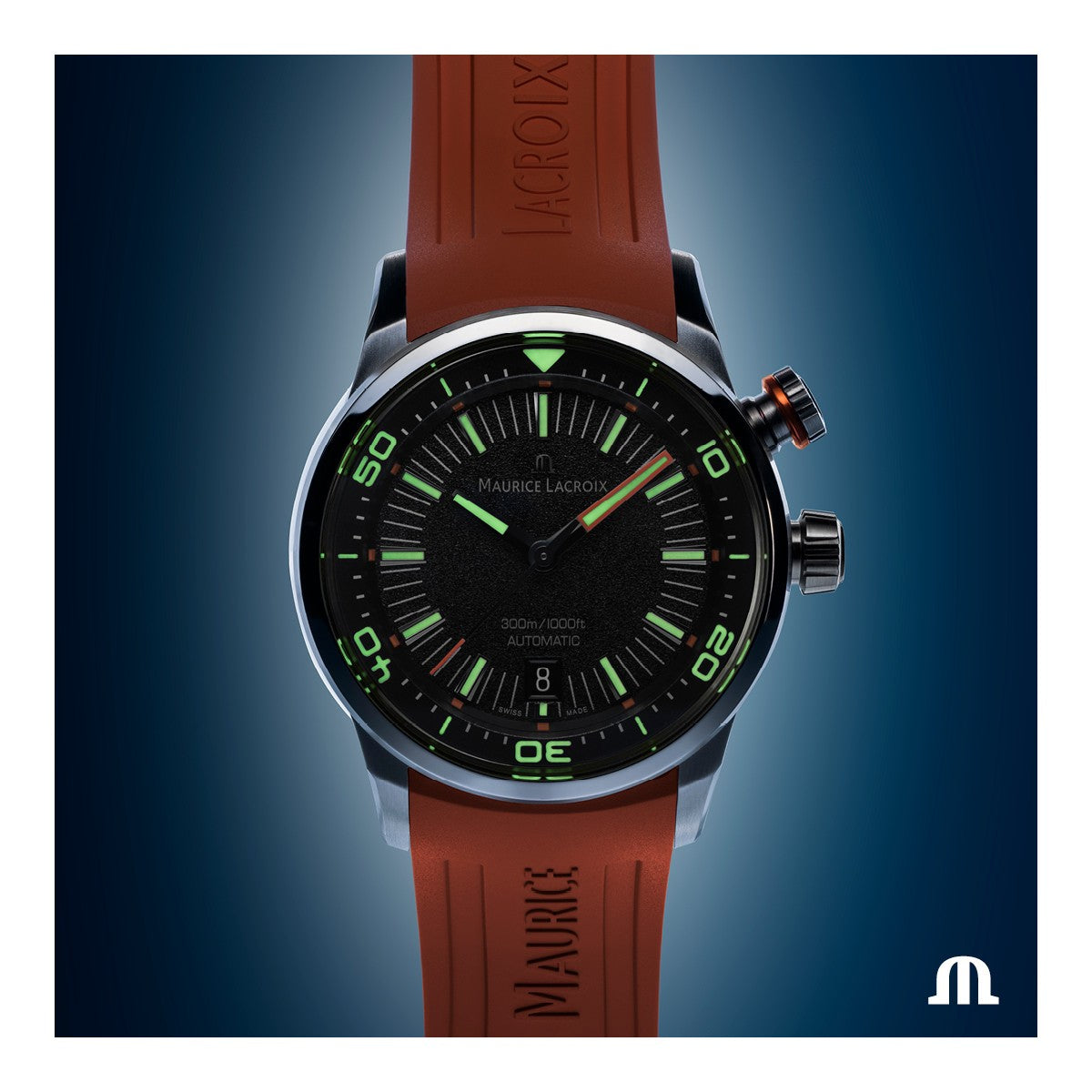 Relógio Maurice Lacroix Pontos S Diver PT6248-SS00L-330-J