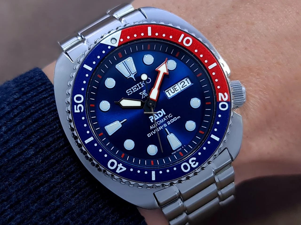 Rel p H aço/aço Seiko SRPE99K1