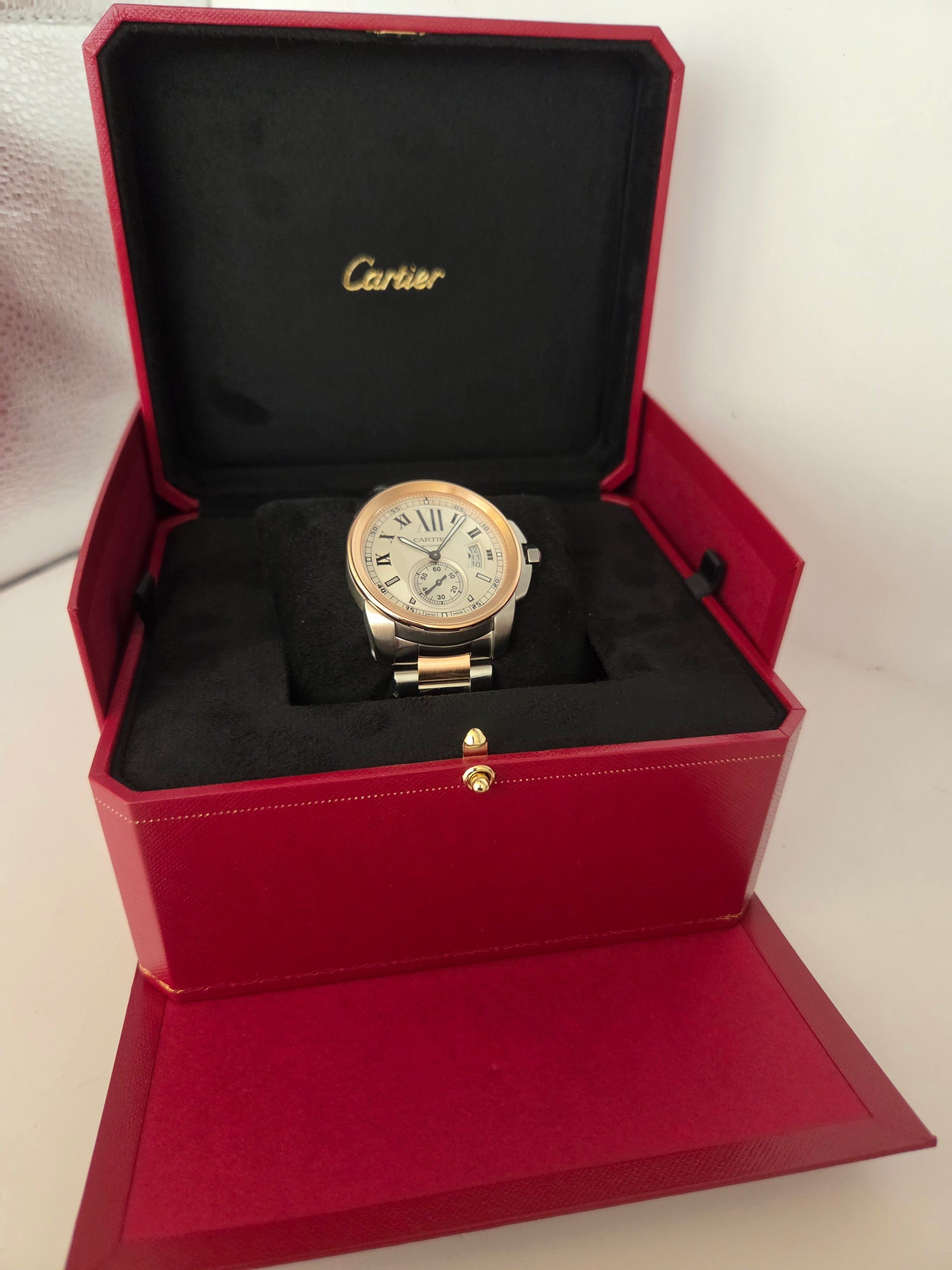 Relógio pulso Cartier Calibre refª 3389