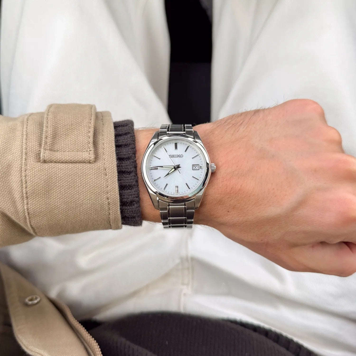 Relógio SEIKO Neo Classic Prateado - SUR307P1