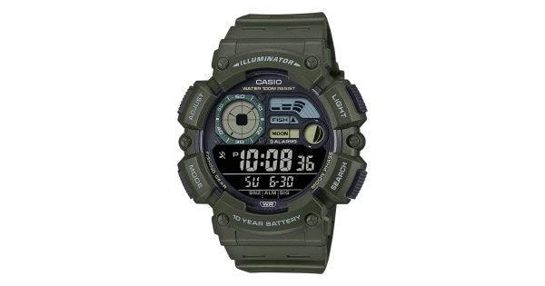 Rel p digital borracha Casio WS-1500H-3BVEF