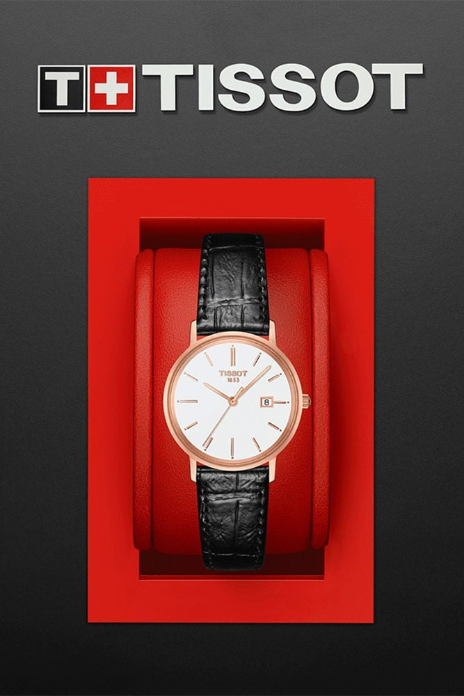 Rel p Sra ouro rosa Tissot T922.210.76.011.00