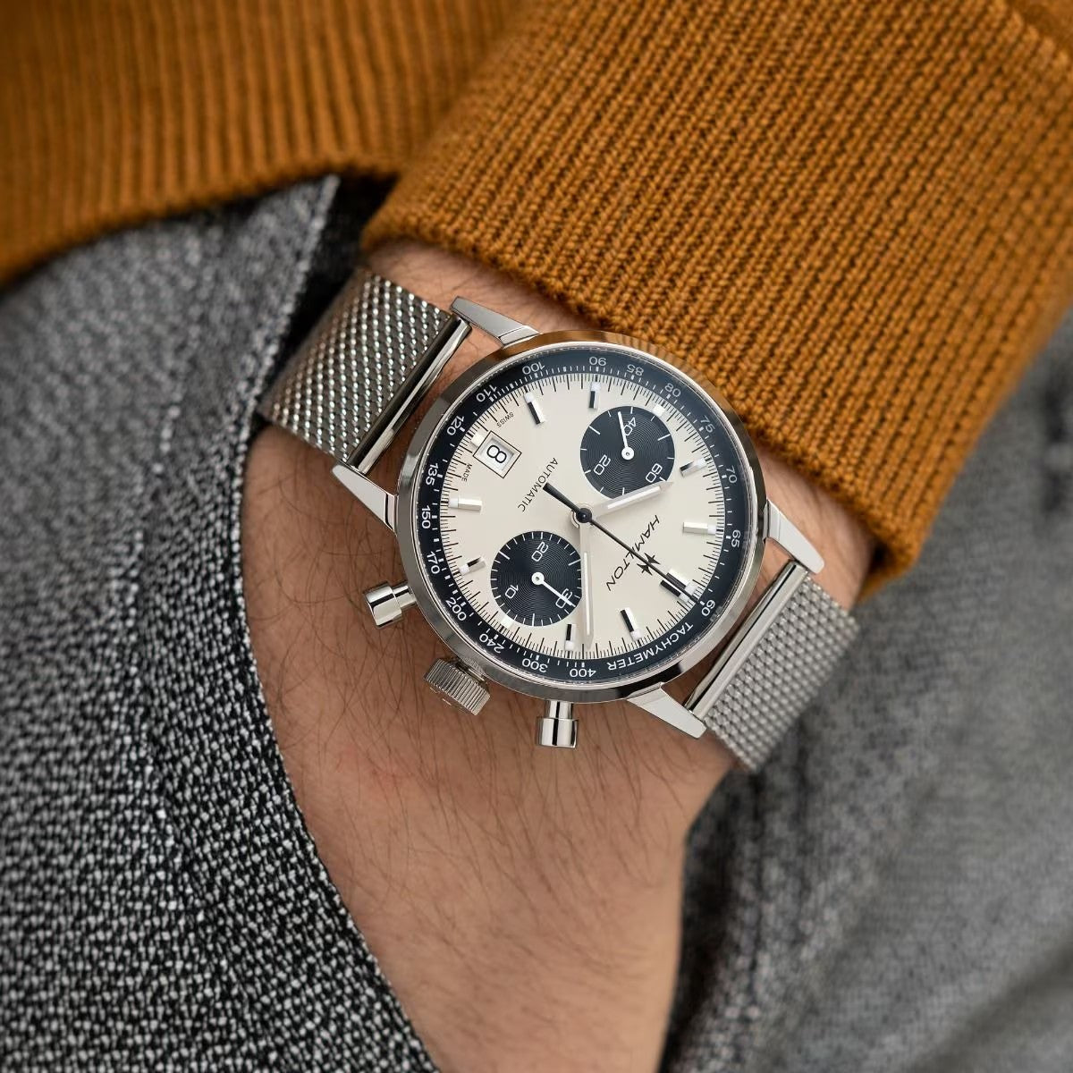 Relógio Hamilton Americ Classic Intra Automático H38416111