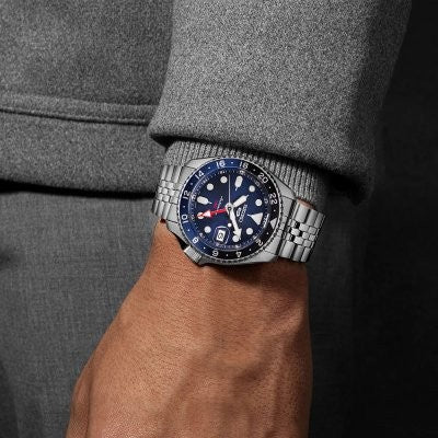 Relógio Seiko 5 Sports GMT Azul SSK003K1