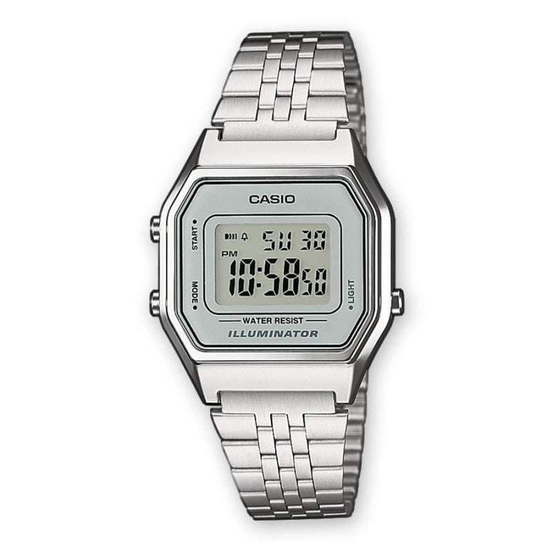 Relógio Casio Vintage Iconic Prateado - LA680WEA-7EF