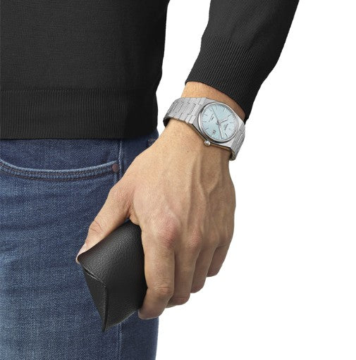 Relógio Tissot Prx Powermatic 80 Ice Blue T137.407.11.351.00