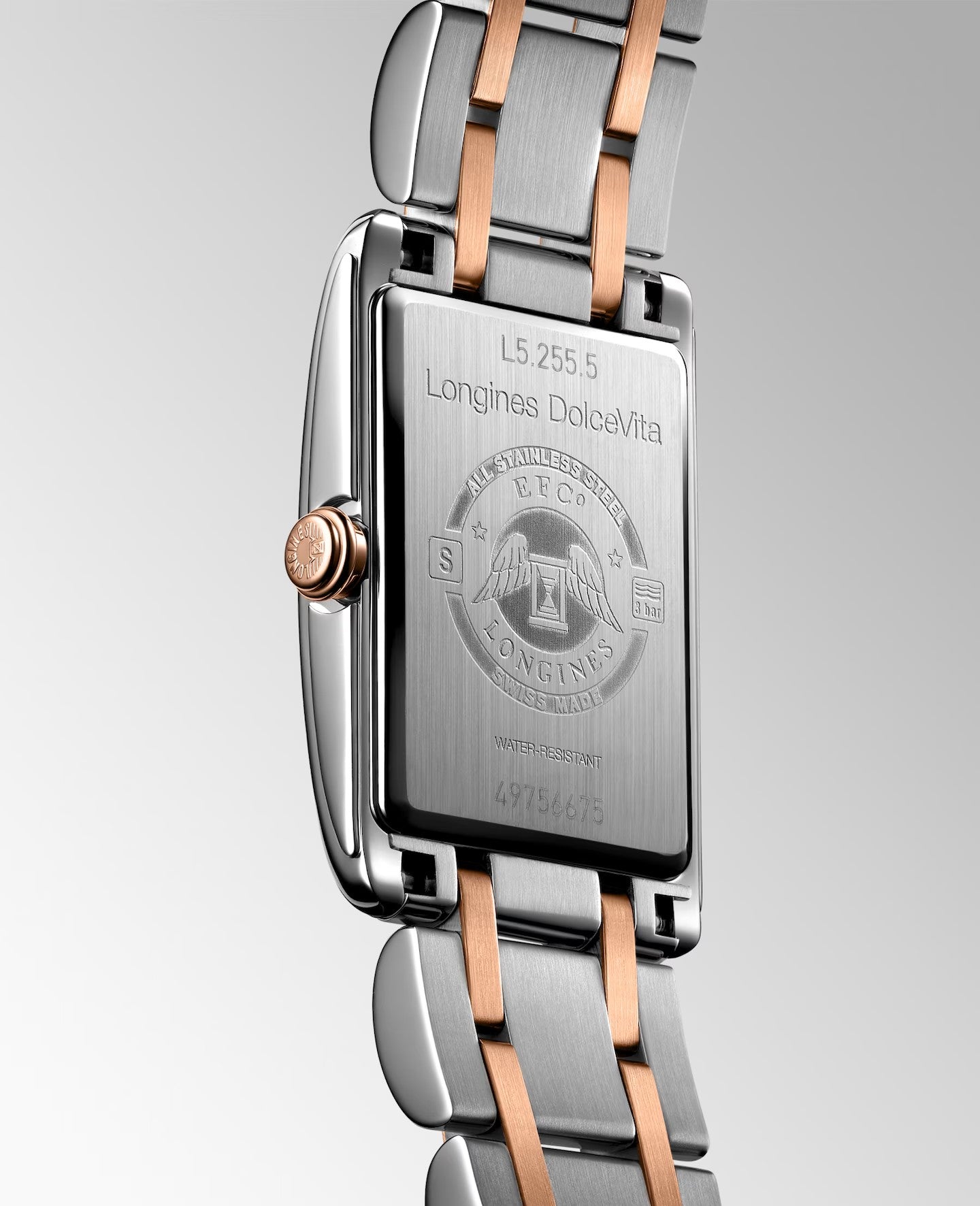 Relógio pulso bicolor p/bicolor Longines L52555717