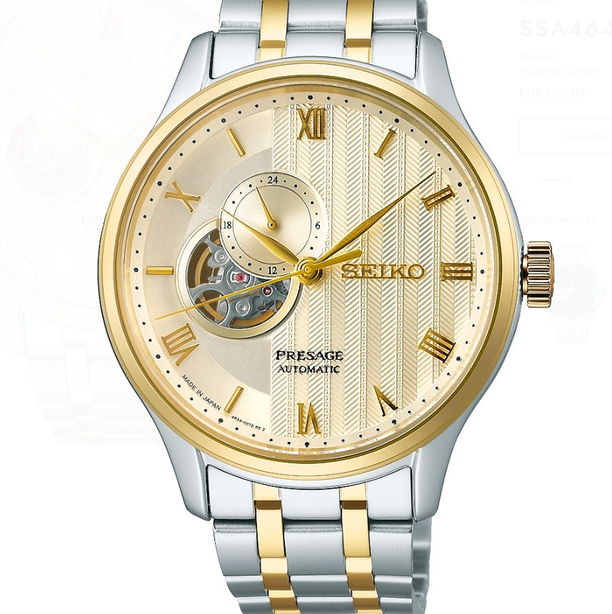 Relógio Seiko Presage Japanese Garden SSA464J1