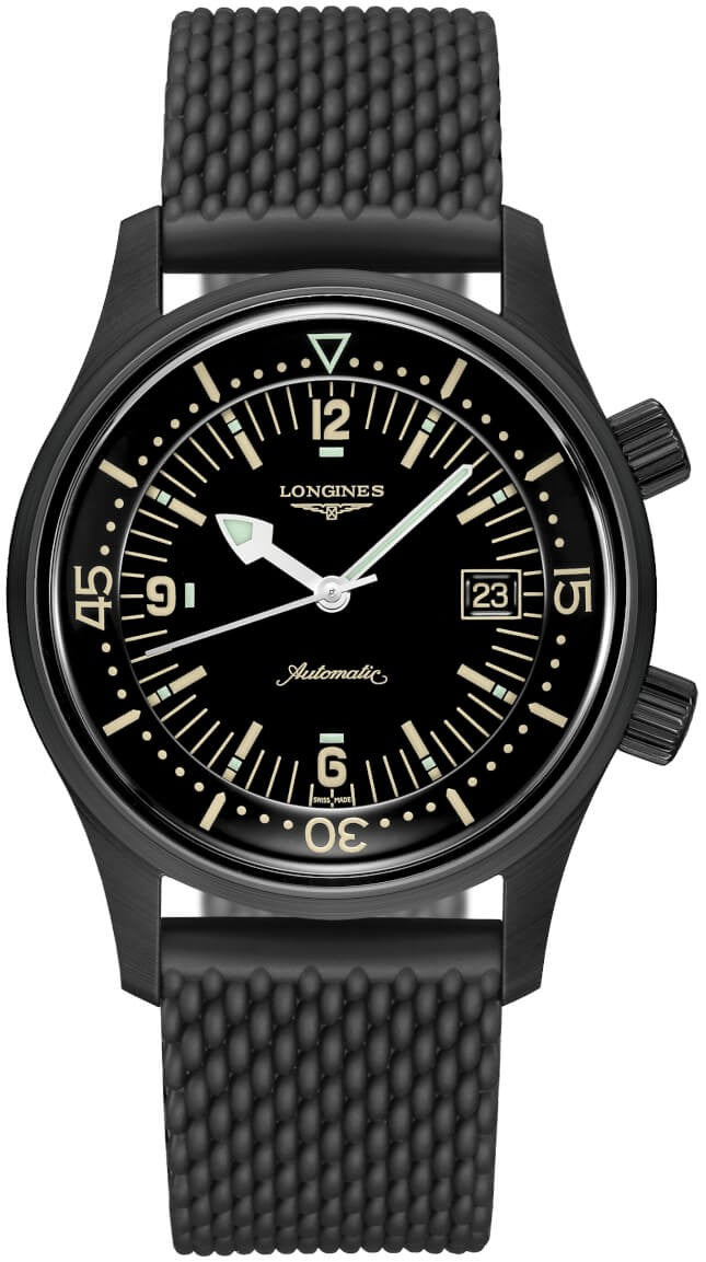Rel pulso H c/ p aço autom Longines L37742509