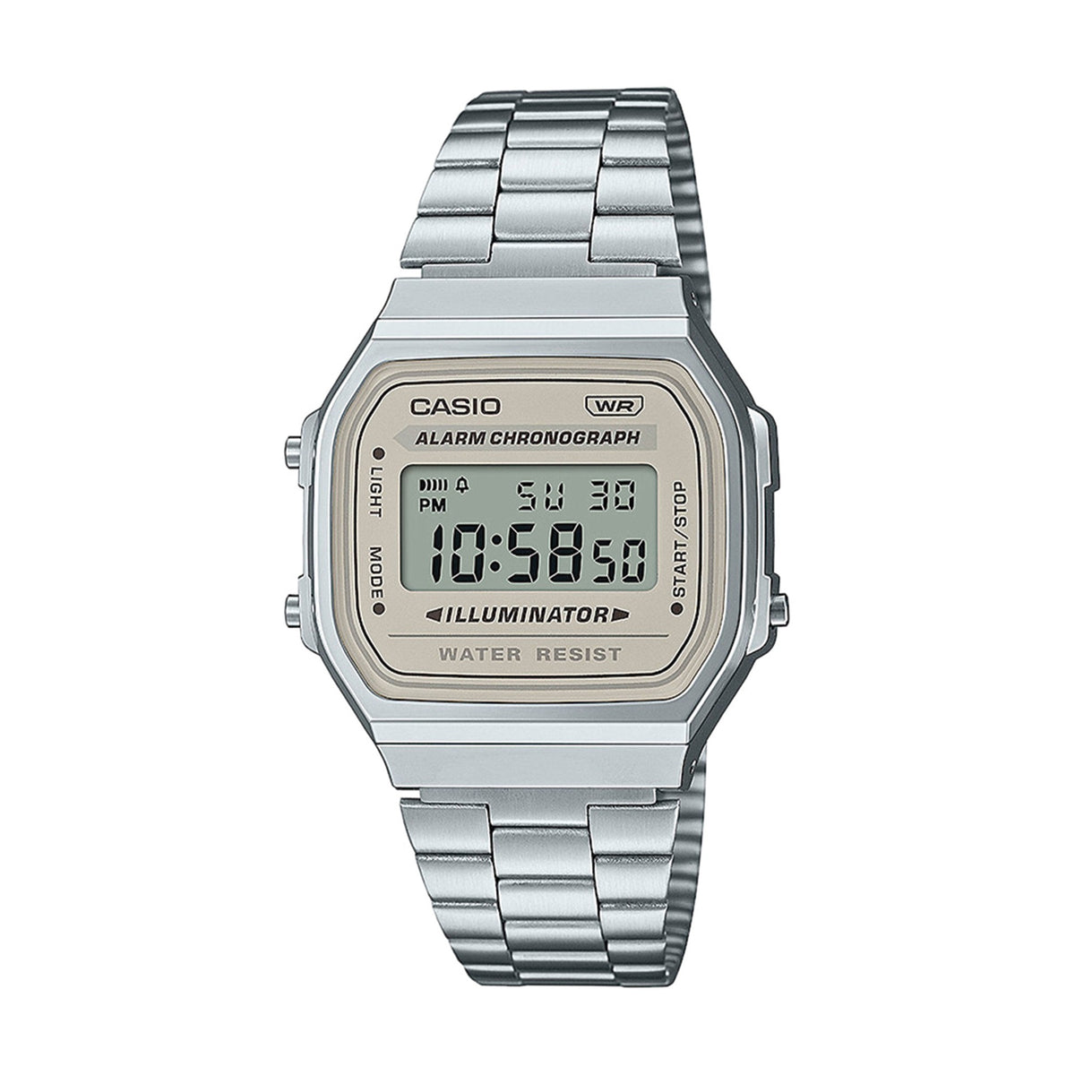 Relógio Casio Vintage Iconic Prateado - A168WA-8AYES