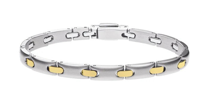 Pulseira aço/ouro Pequignet 420.0576038