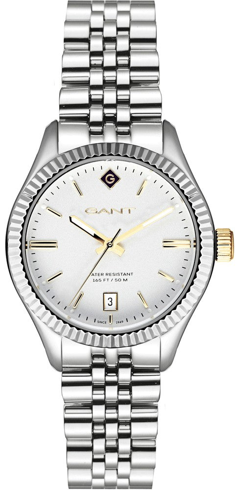 Rel p Sra aço/aço Gant G136003