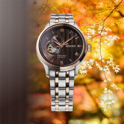 Rel p H aço/aço Seiko Presage SSA466J1