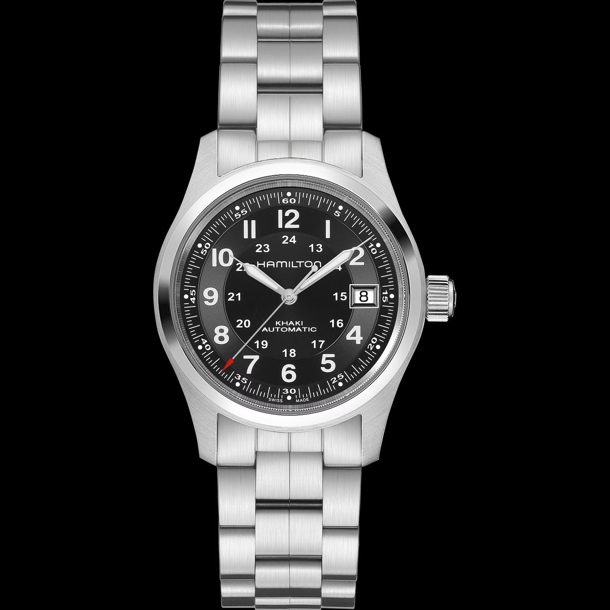 Relógio pulso Aço p/Aço Hamilton Khaki Field H70455133