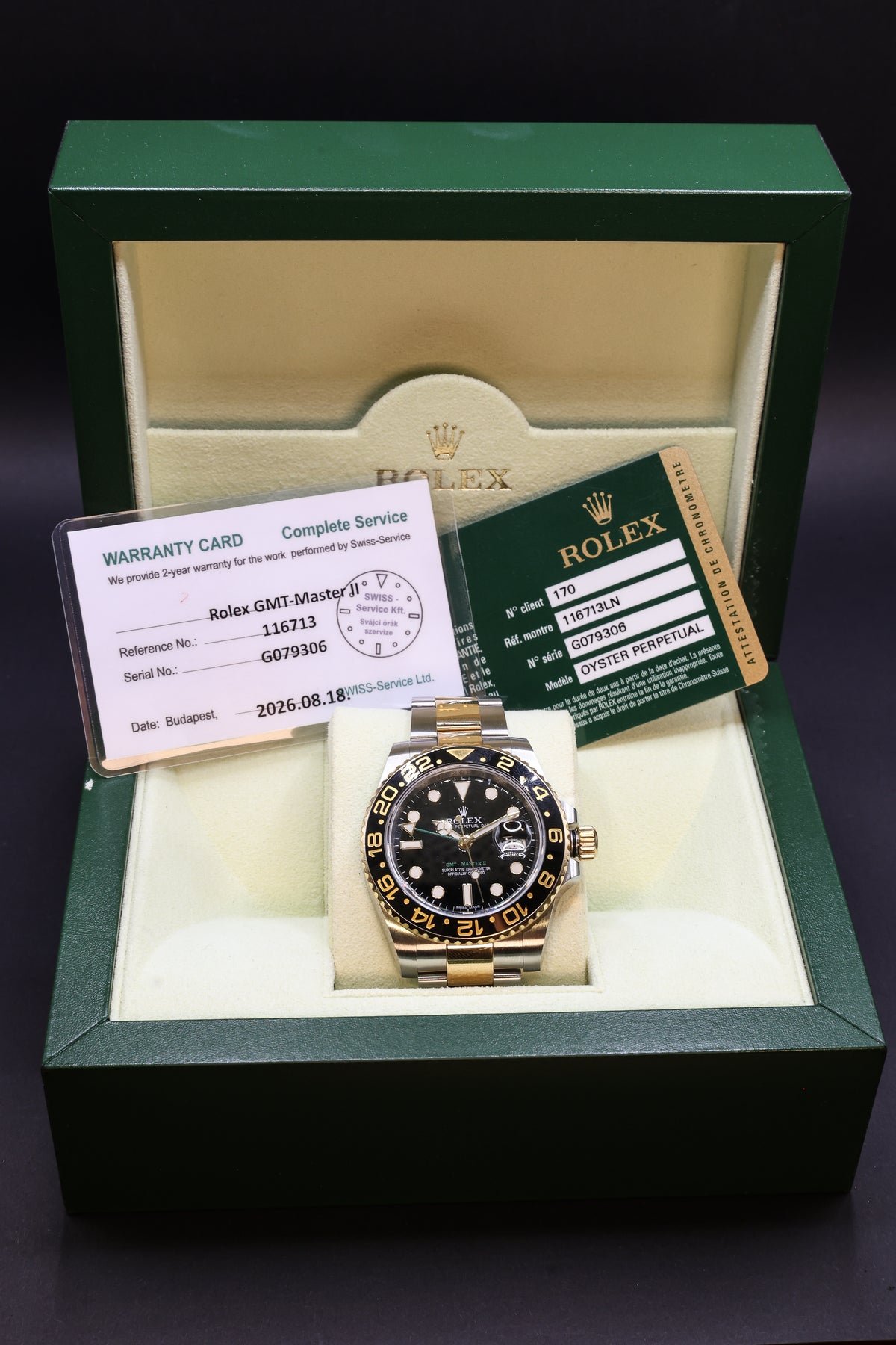 Relógio pulso Rolex refª 116713