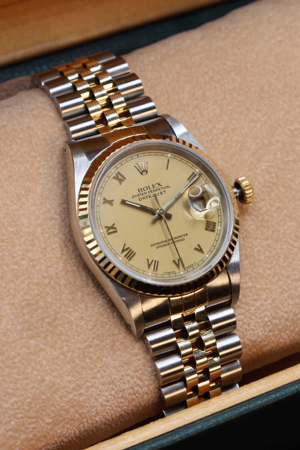 Relógio pulso Rolex Datejust refª 16233