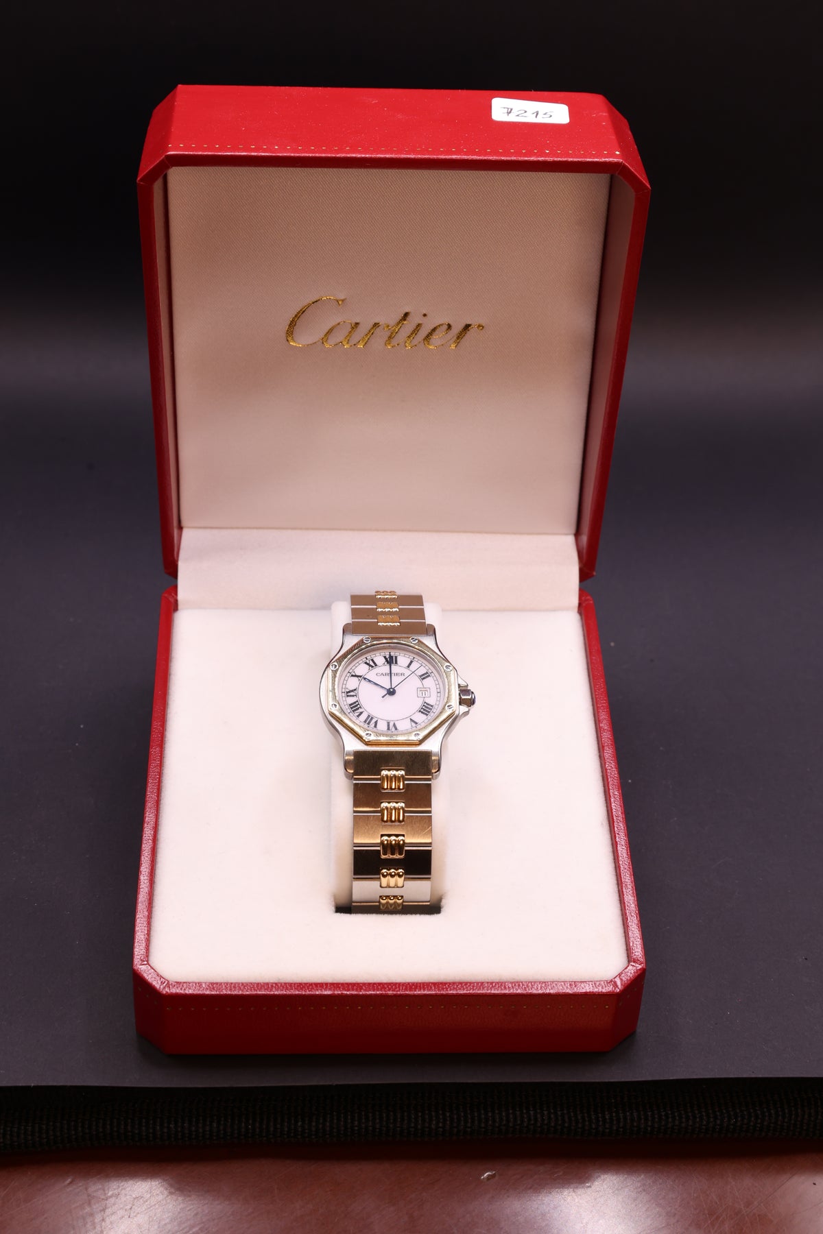 Relógio pulso Cartier Santos Octagon refª 2966