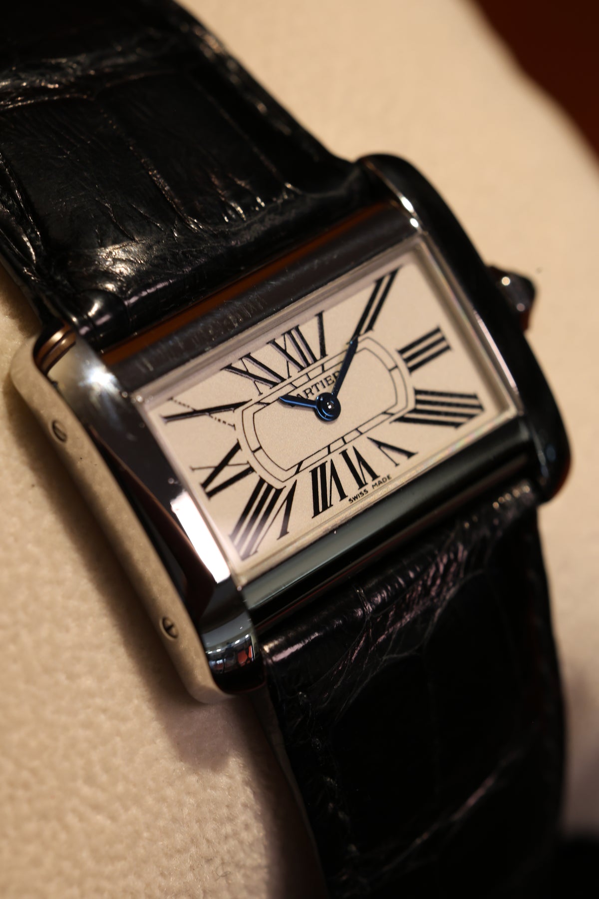 Relógio pulso Cartier Tank Divan refª 2599