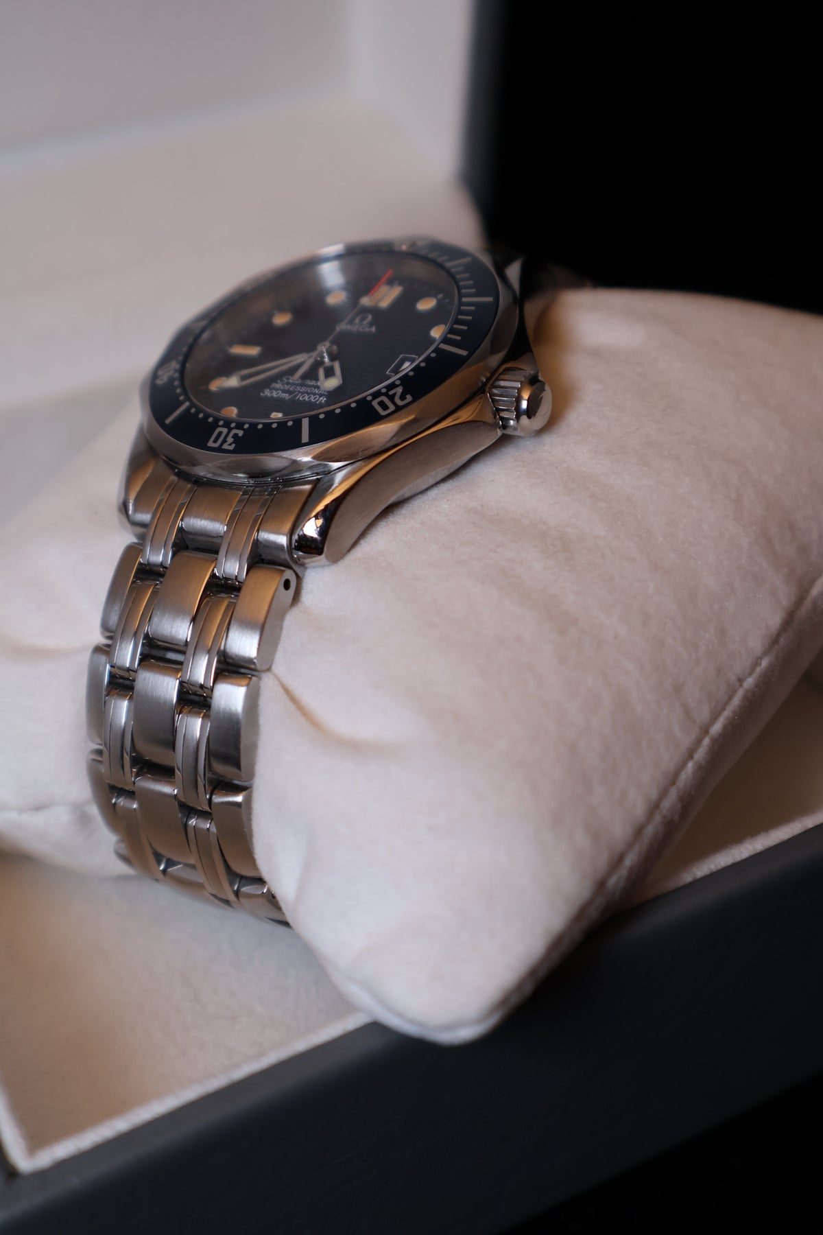 Relógio pulso aço Omega Seamaster refª 2561.80