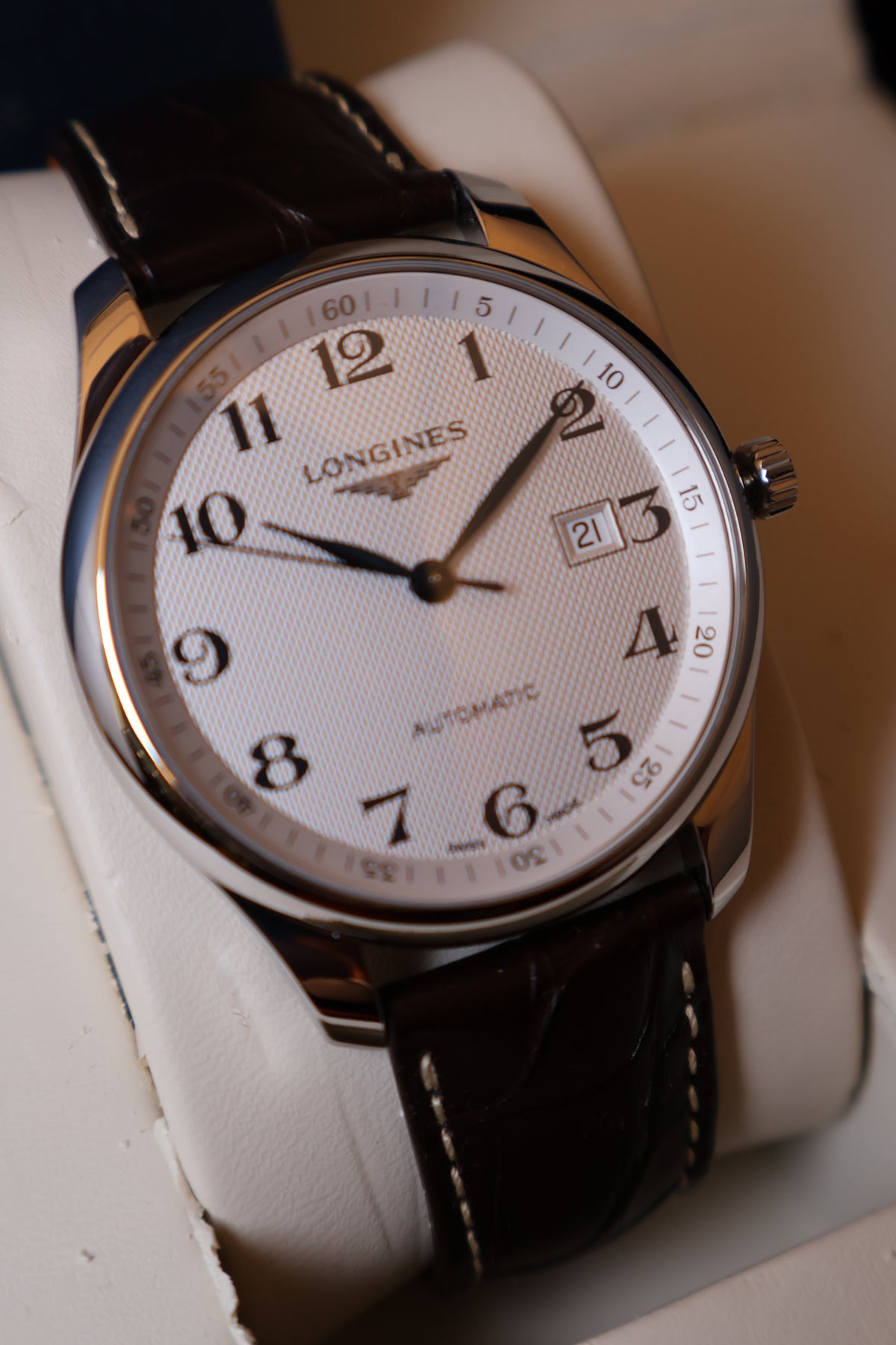 Relógio pulso aço Longines refª L2.893.4