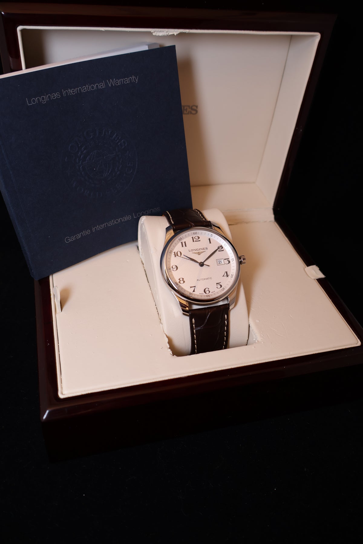 Relógio pulso aço Longines refª L2.893.4