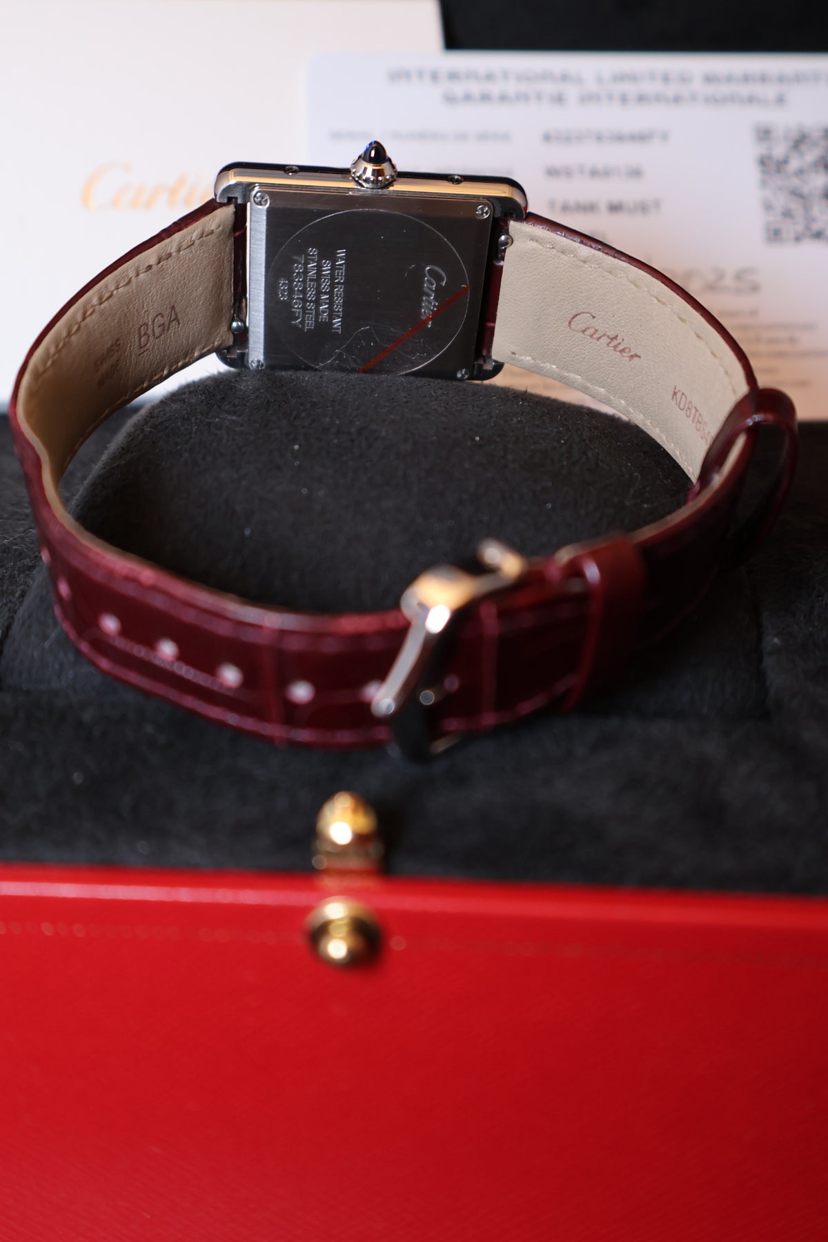 Relógio pulso Cartier