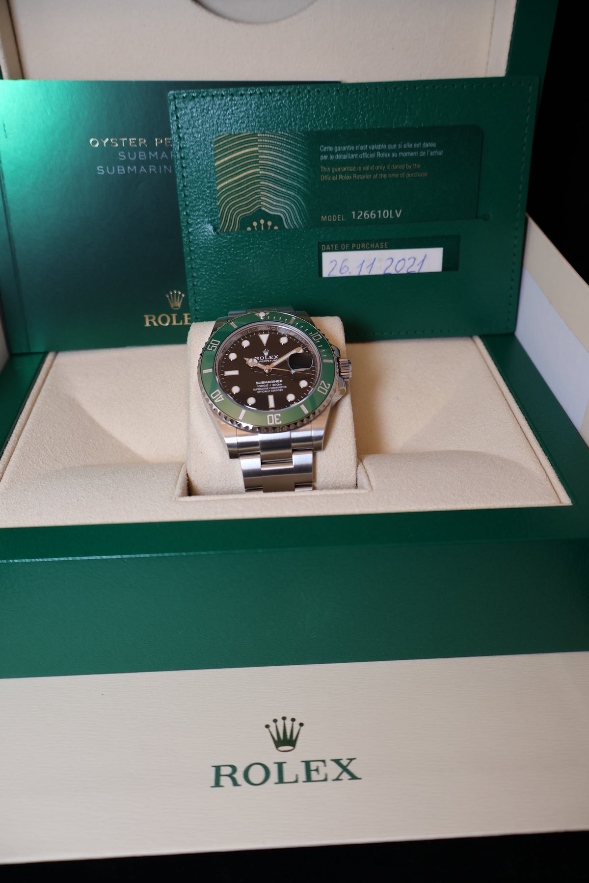 Relógio Pulso Rolex Submariner Starbucks