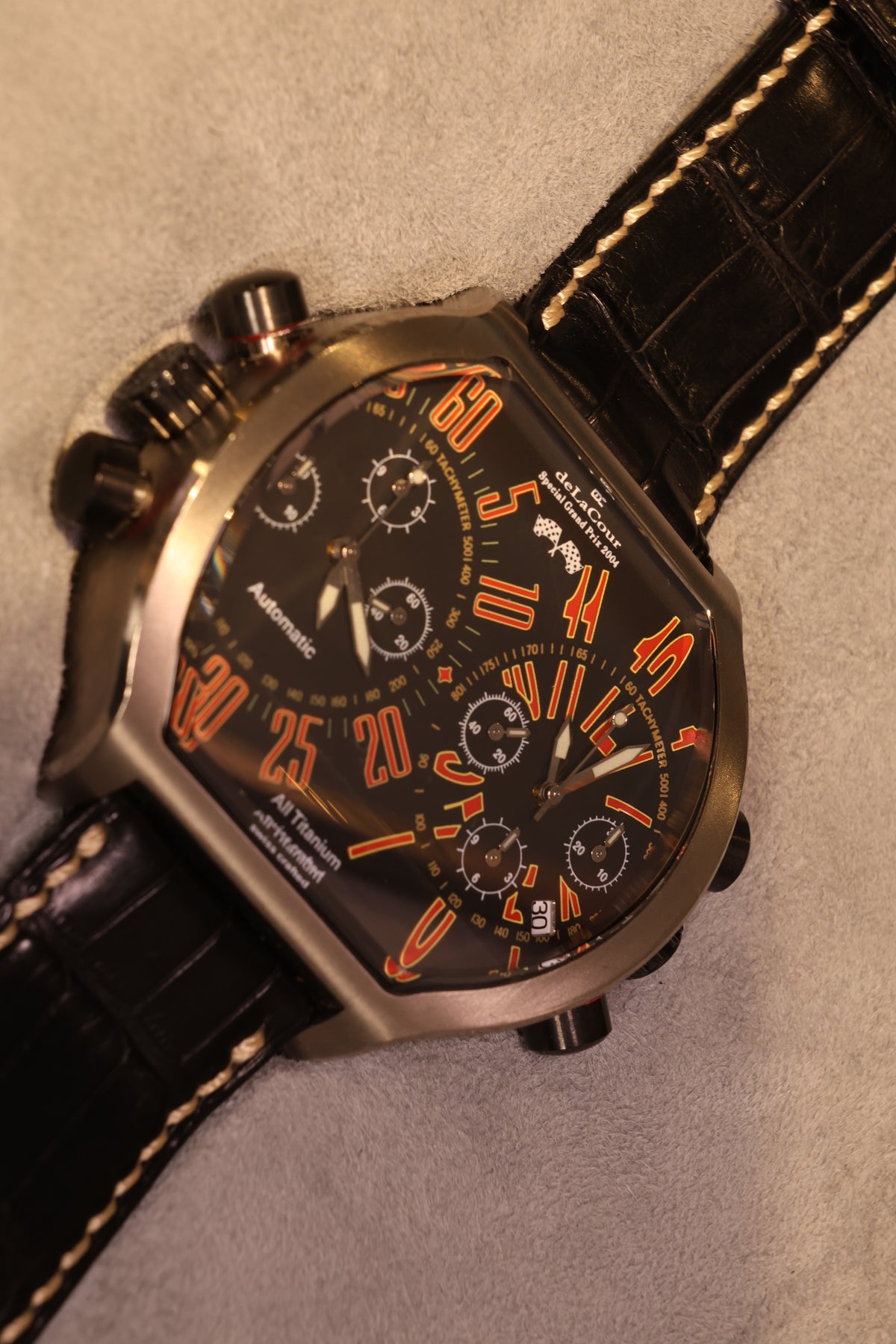 Relógio pulso DeLaCour bi chrono refª S2