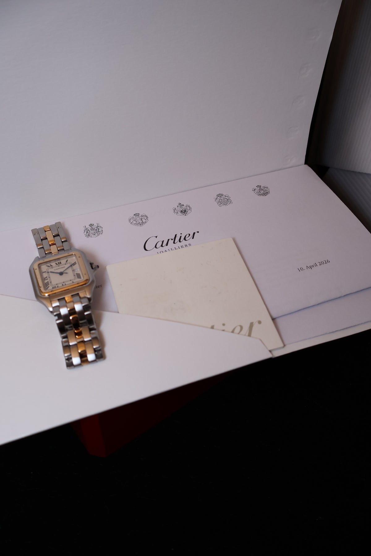 Relógio pulso Cartier Panthère refª 8395