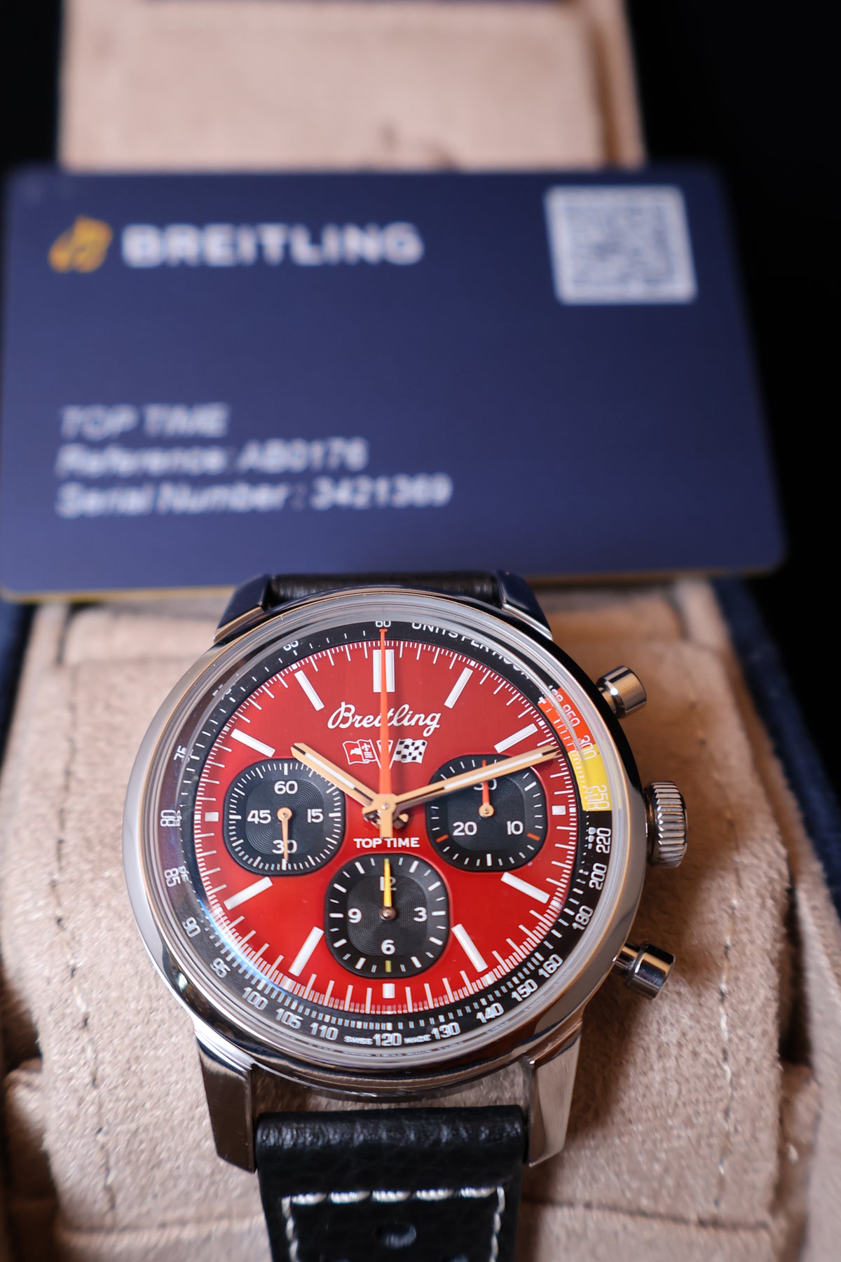 Relógio pulso Breitling Top Time Chevrolet refª AB0176