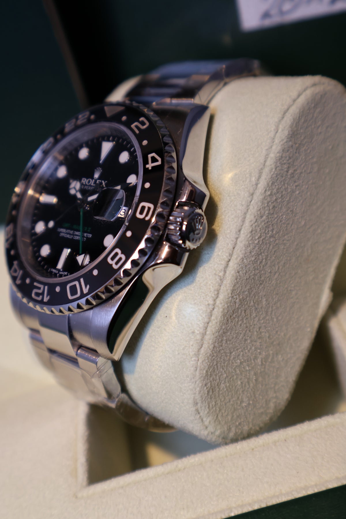 Relógio pulso Rolex GMT-Master II refª 116710LN
