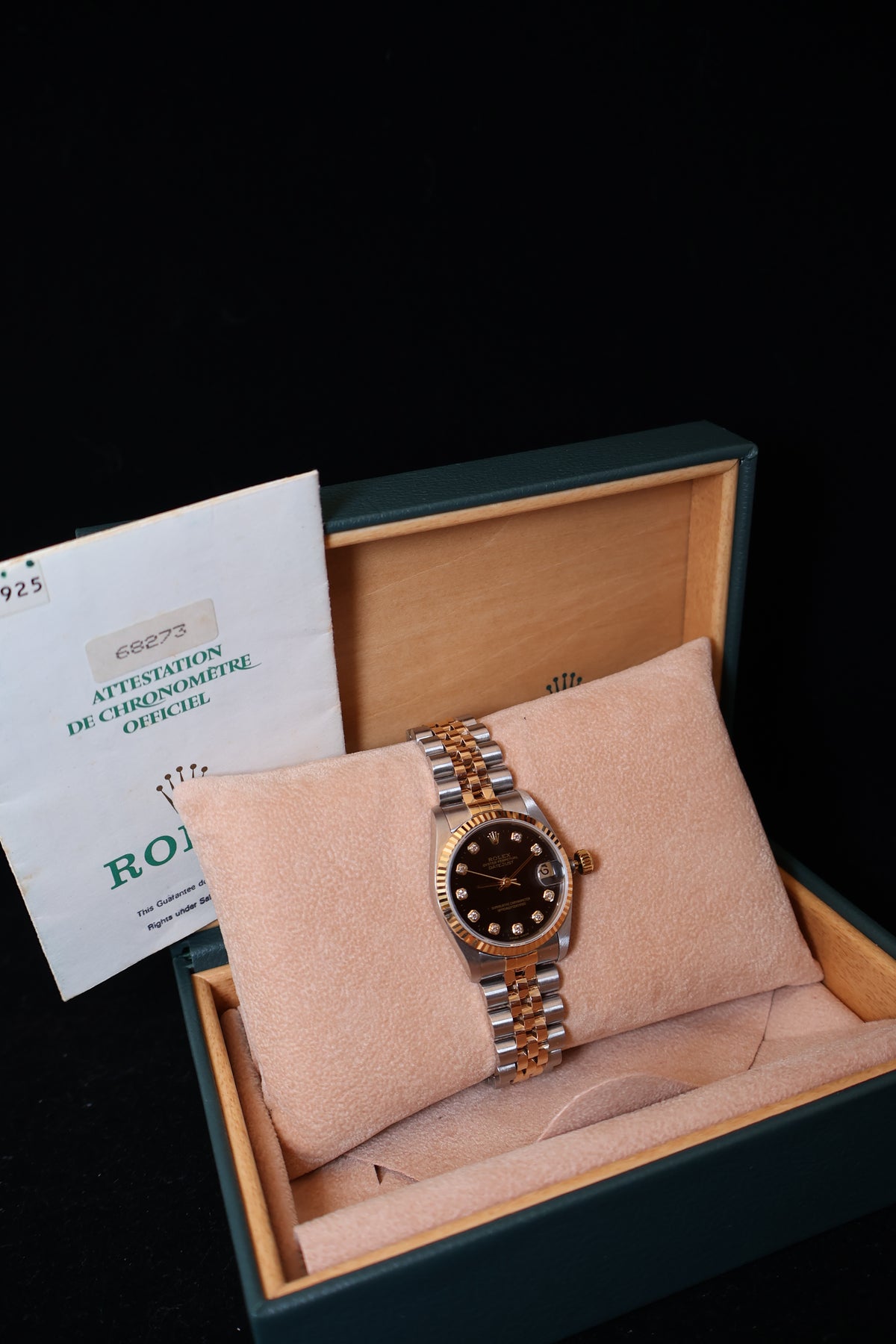 Relógio pulso Rolex DateJust 31mm refª 68273