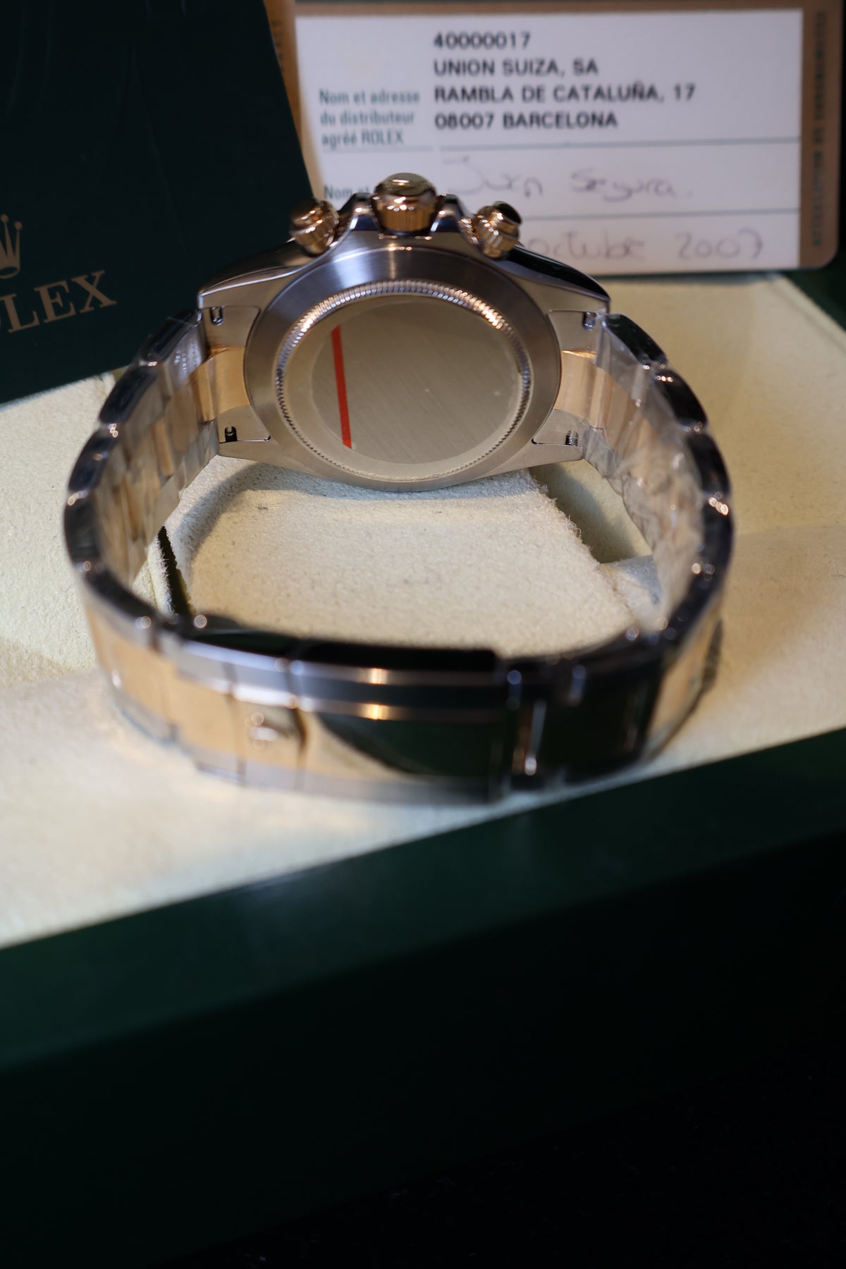 Relógio pulso Rolex Daytona refª 116523