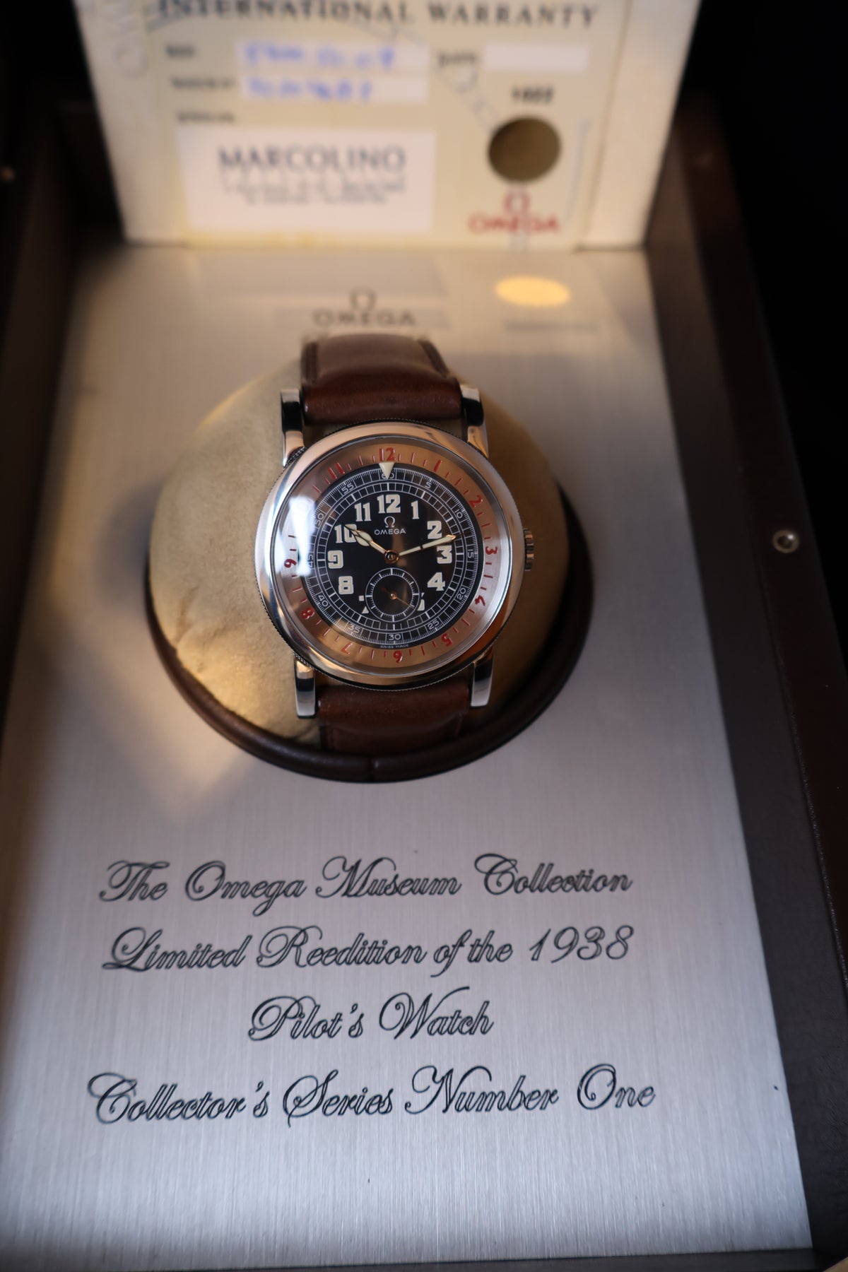 Relógio pulso Omega Museum Collection refª 5700.50.07