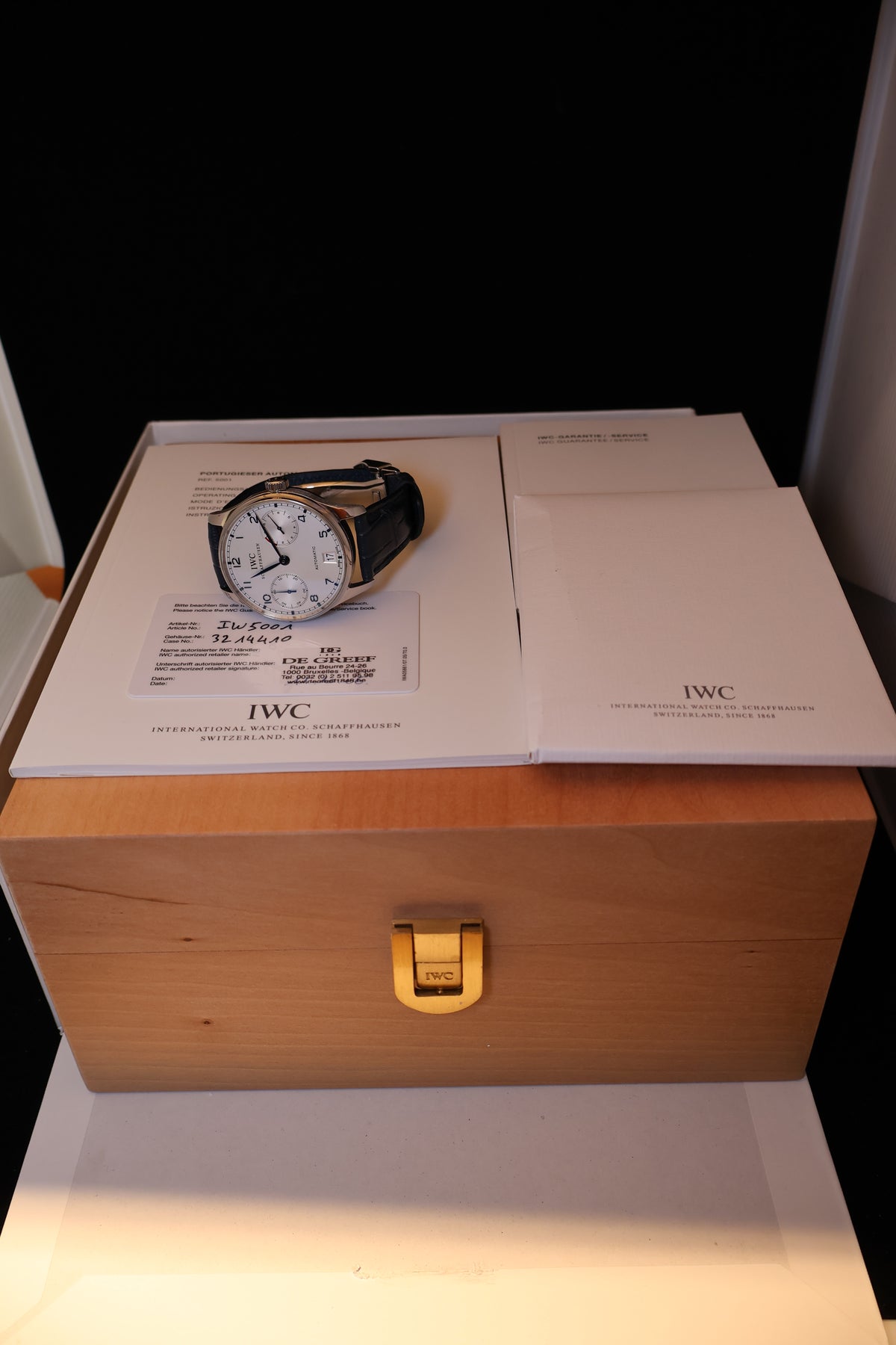 Relógio pulso IWC Portuguese refª 5001
