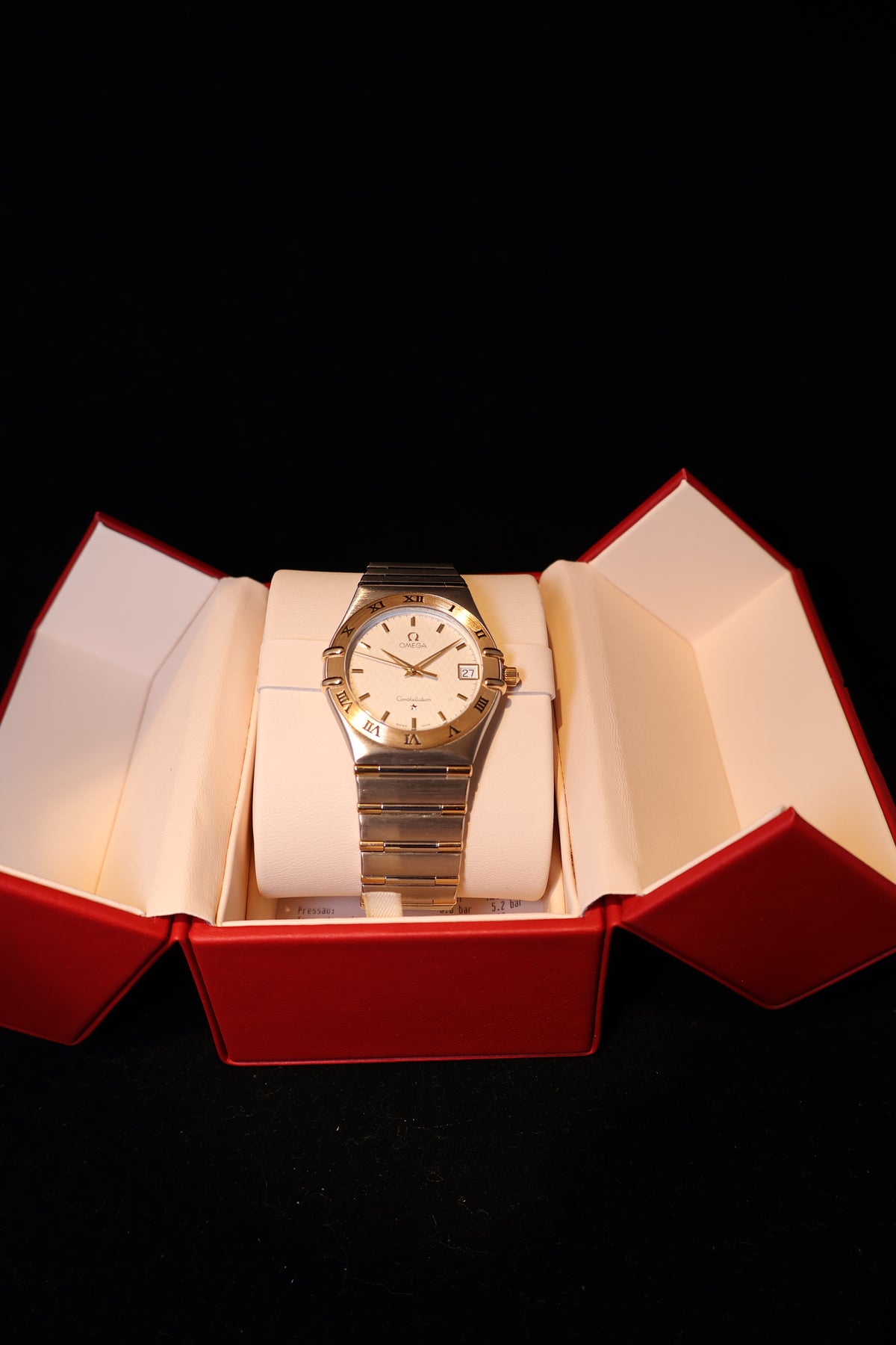 Relógio pulso Omega Constelation 34mm refª 396.1201