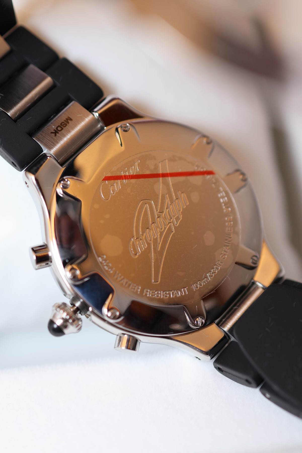 Relógio pulso Cartier 21 Chronoscaph refª 2424