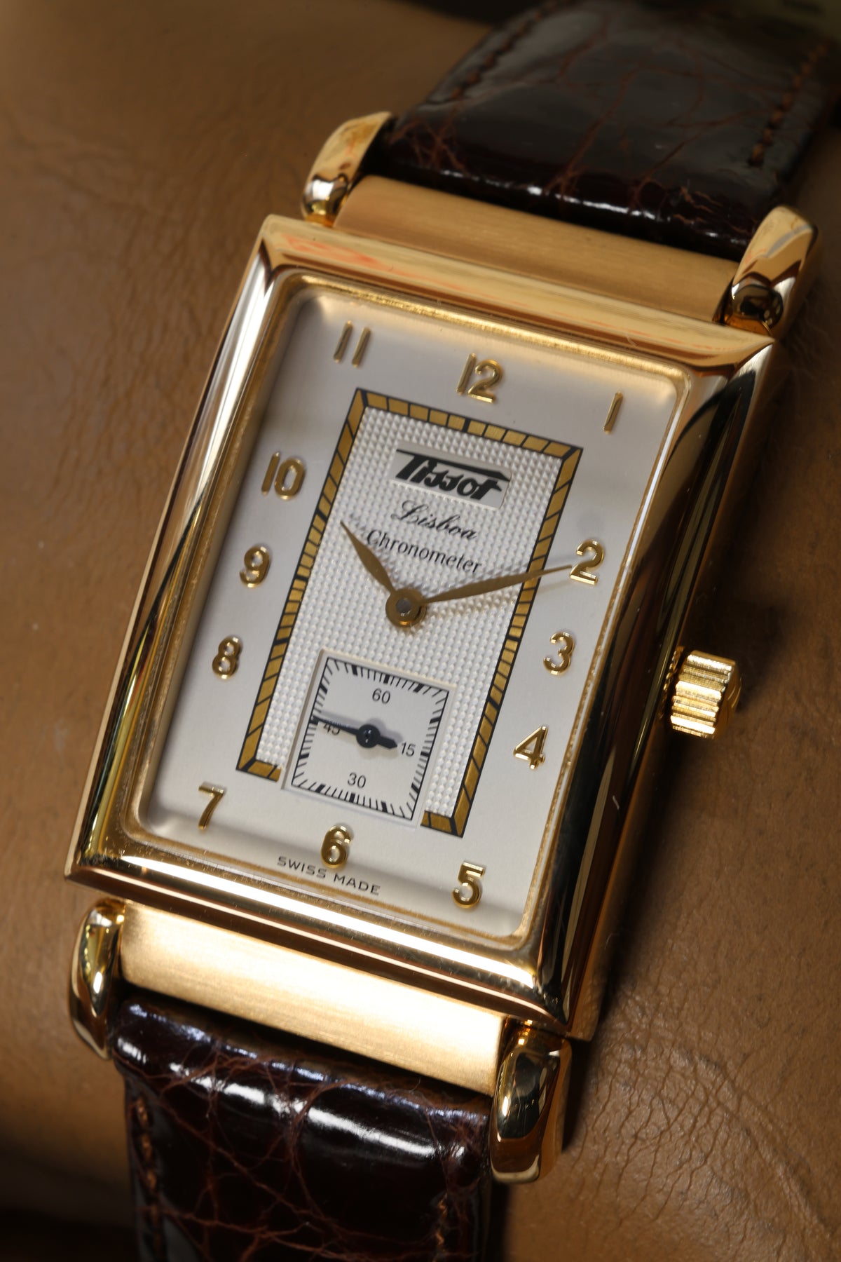 Relógio pulso Tissot Lisboa Edição limitada refª T718.606.32