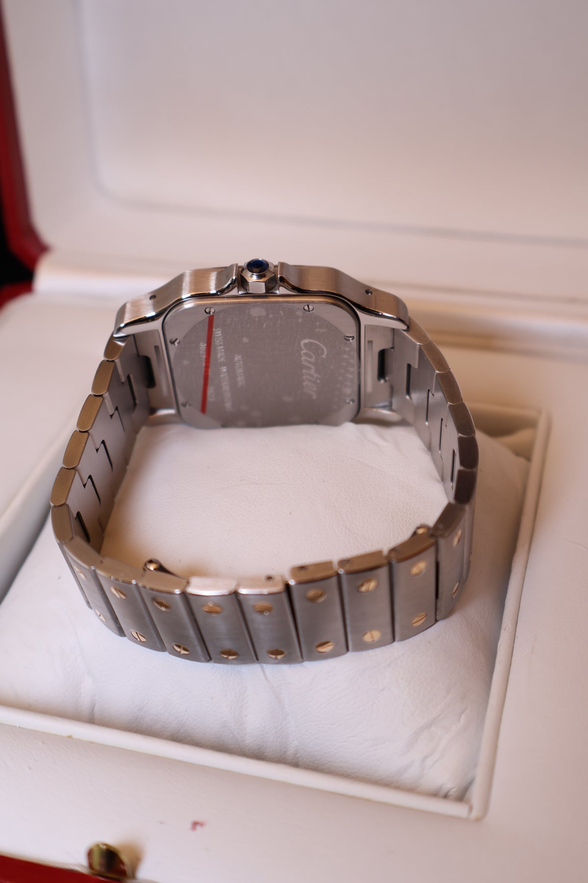 Relógio pulso Cartier Santos Galbeè refª 2823