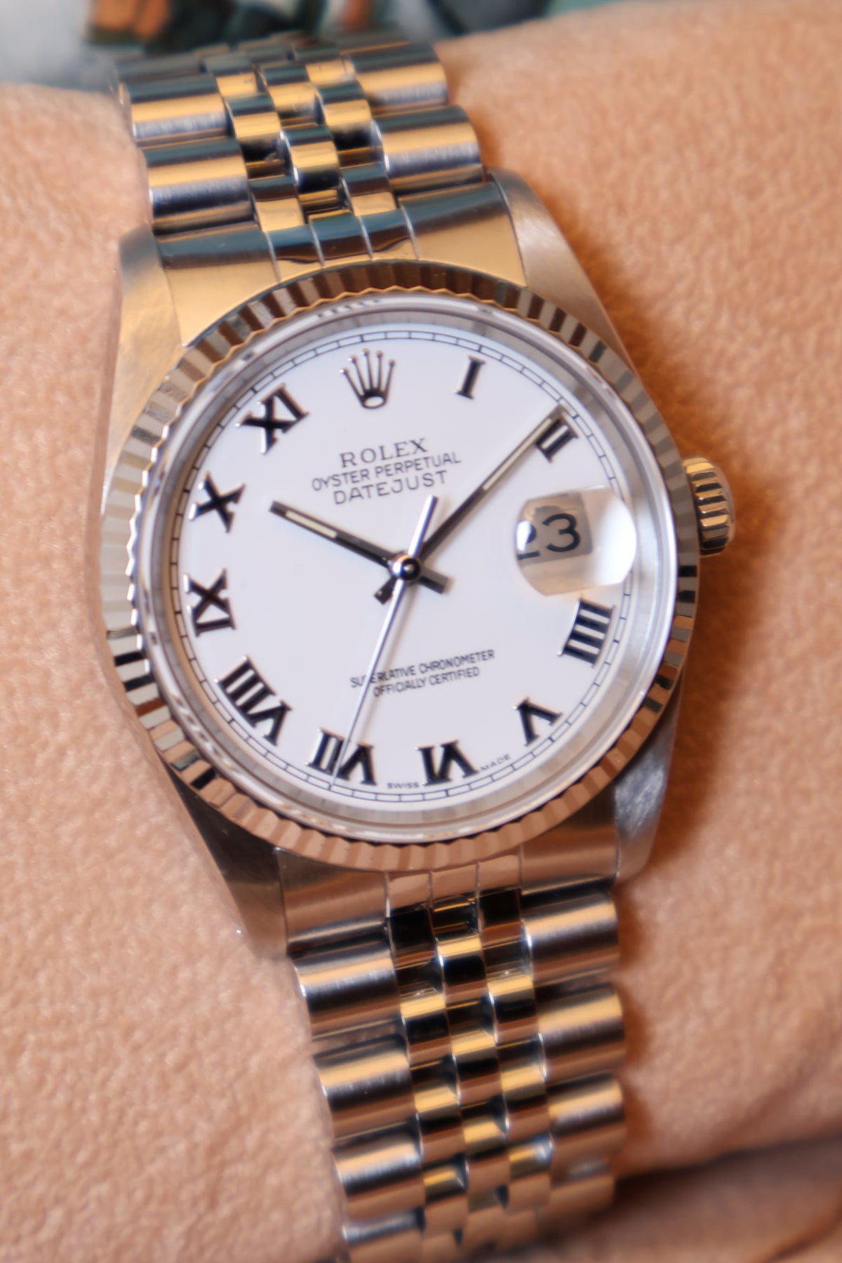 Relógio pulso Rolex DateJust 36mm refª 16234