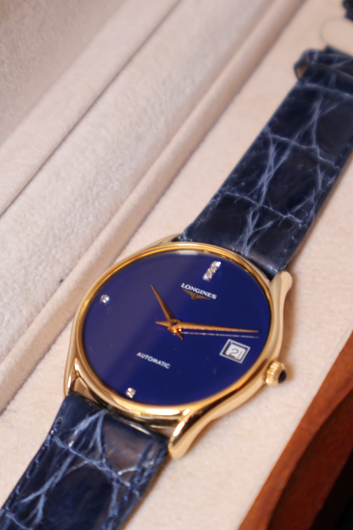 Relógio pulso em ouro Longines refª 4184