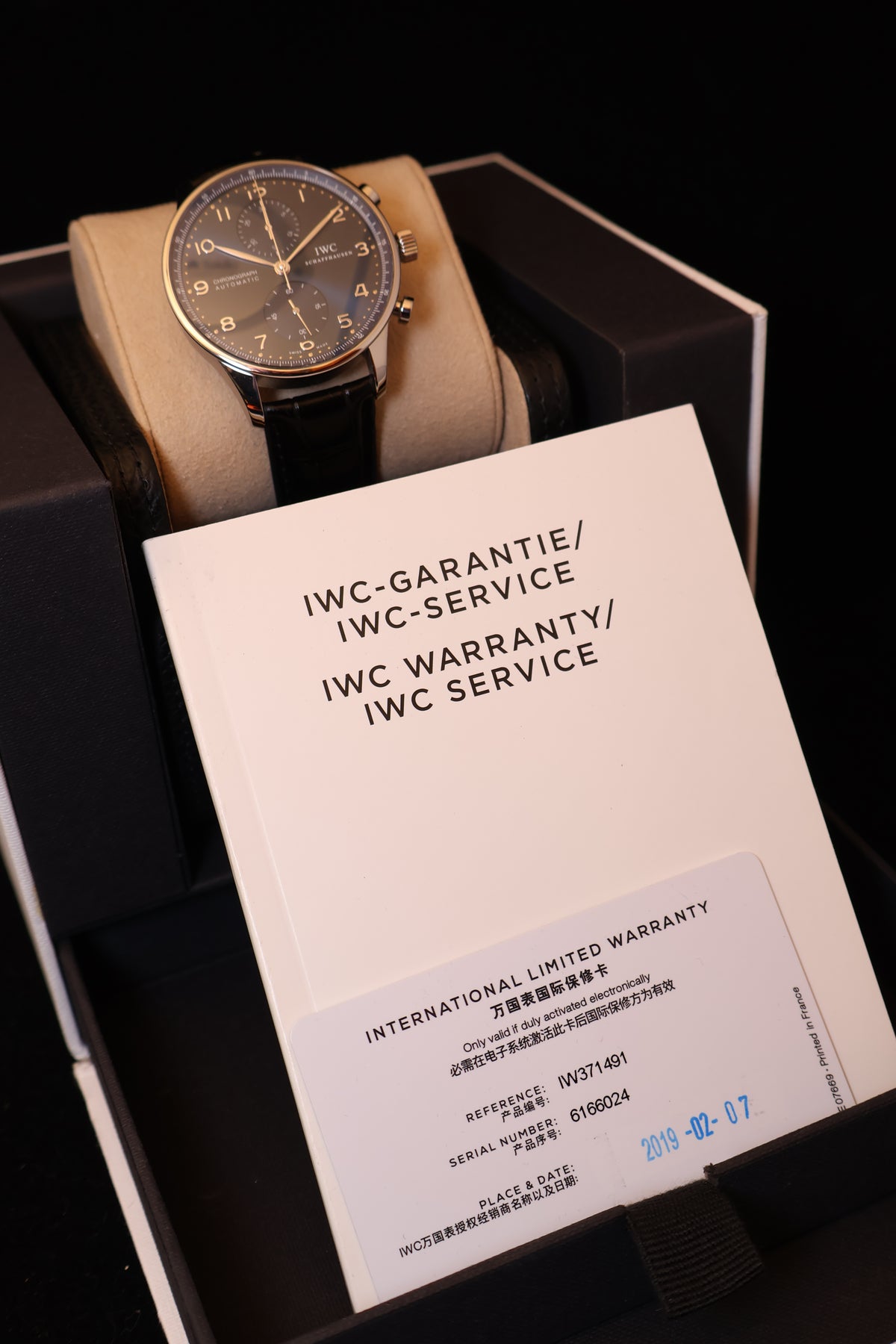 Relógio pulso IWC Portuguese Refª IW371491