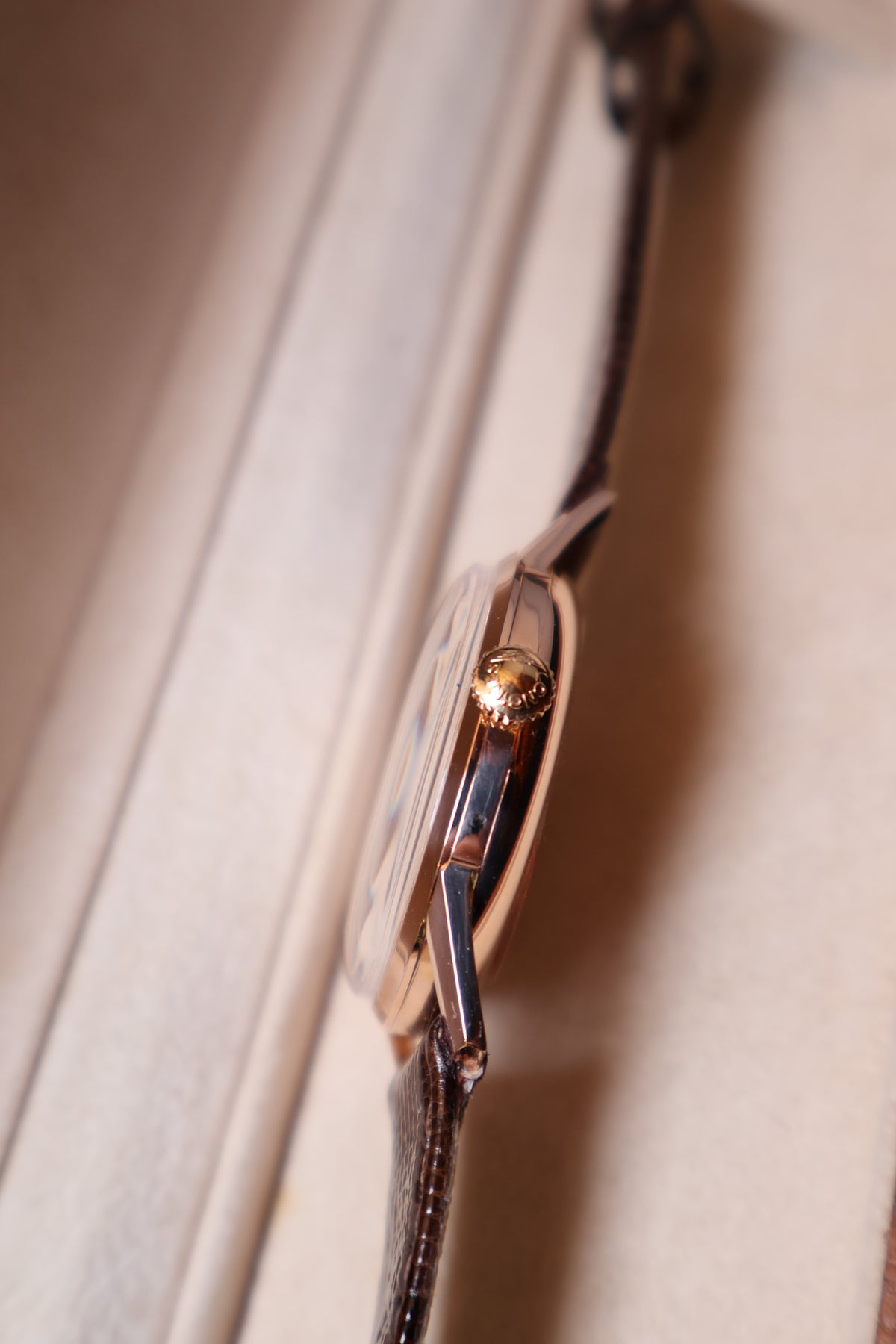 Relógio pulso em ouro Longines Flagship refª 1403