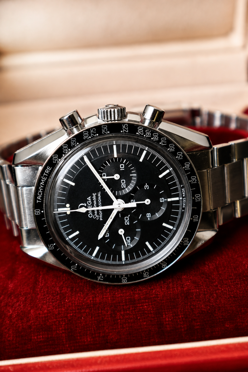 Relógio pulso Omega Speedmaster Moon refª 145022-69