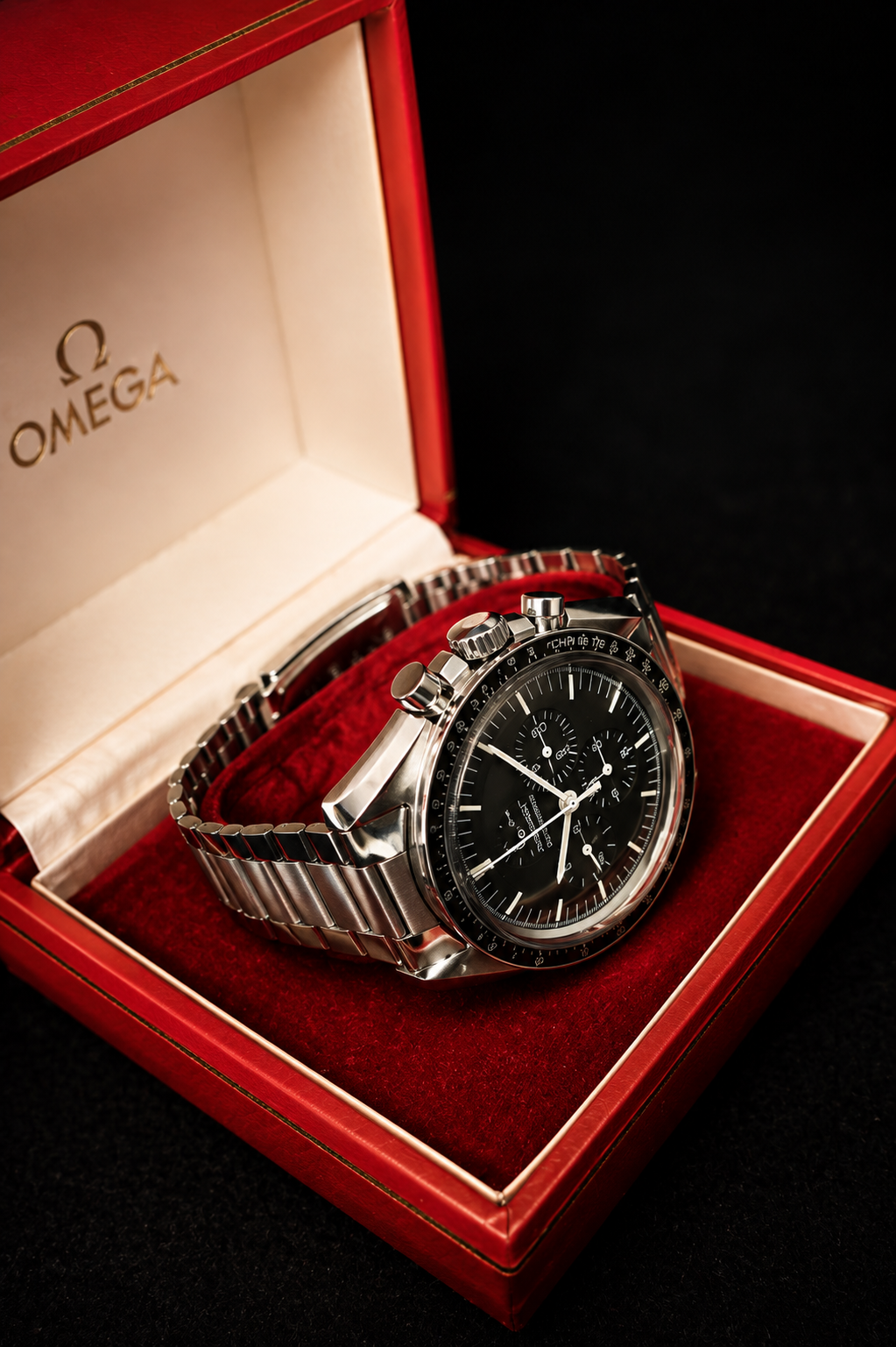 Relógio pulso Omega Speedmaster Moon refª 145022-69