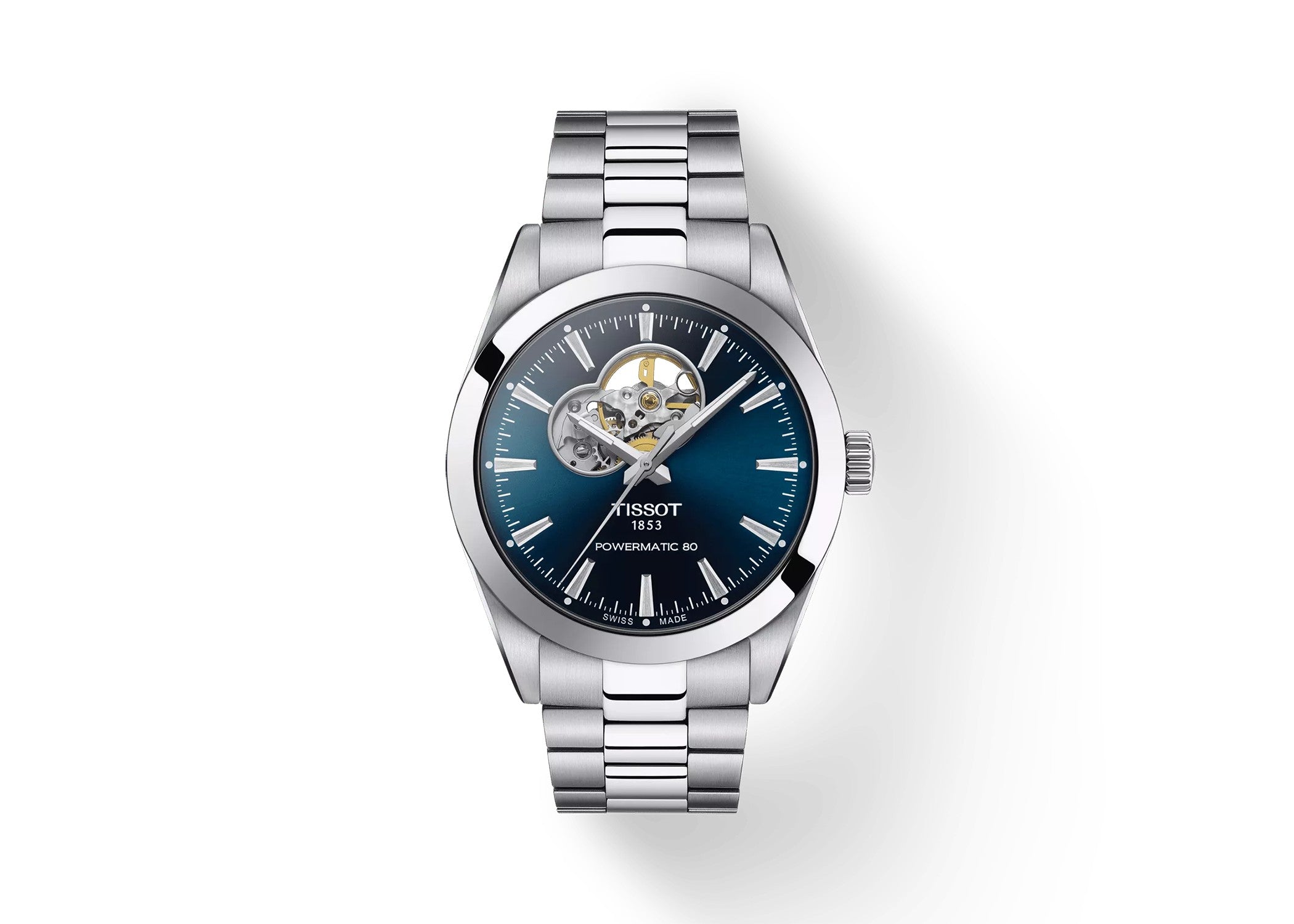 Relogio pulso H. aço p/aço Tissot T127.407.11.041.01