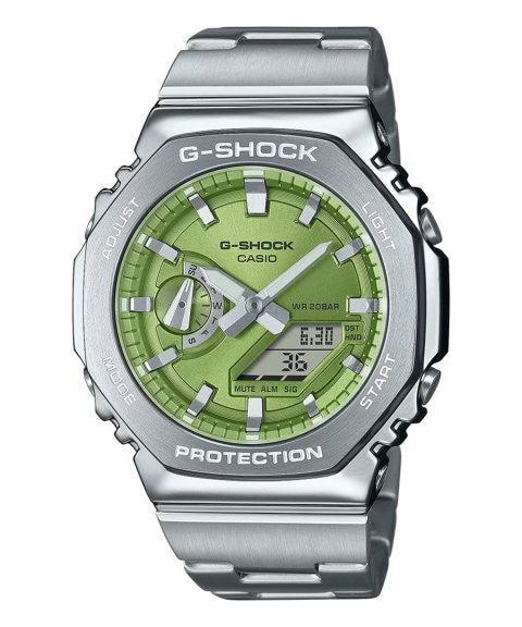 Rel p H aço/aço Casio GM-2110-3AER